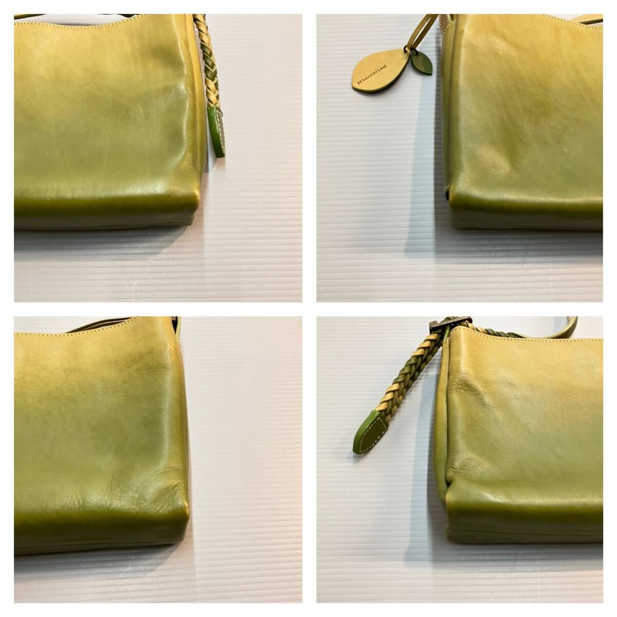 ☆ MOTHERHOUSE マザーハウス ショルダーバッグ グラデーションレザー