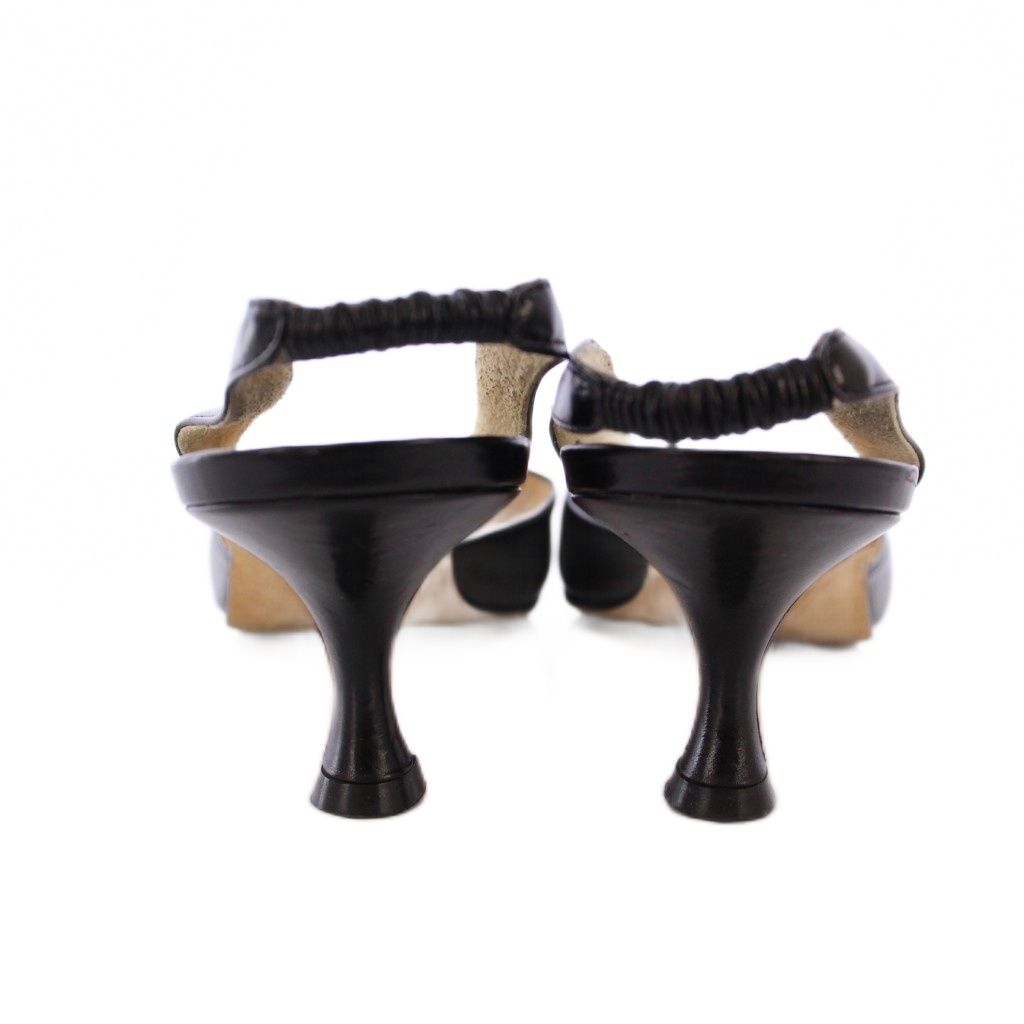 MANOLO BLAHNIK マノロブラニク　スリングバック　黒　36サイズ MANOLO BLAHNIK マノロブラニク スリングバック 黒 36サイズ MANOLO