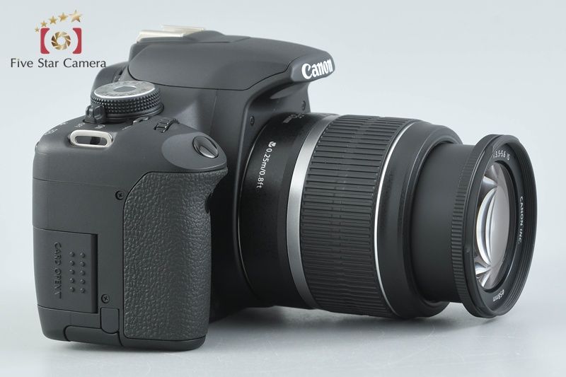 Canon EOS kiss x3一眼レフカメラ 中古 18-55mmレンズ・ EOS Kiss キヤノン Canon kiss X3 EF-S 18-55mm 標準 レンズセット