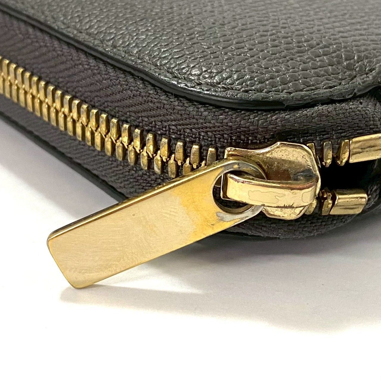 Valextra】ジップパース 12カード 長財布 ソフトカーフスキン レザー