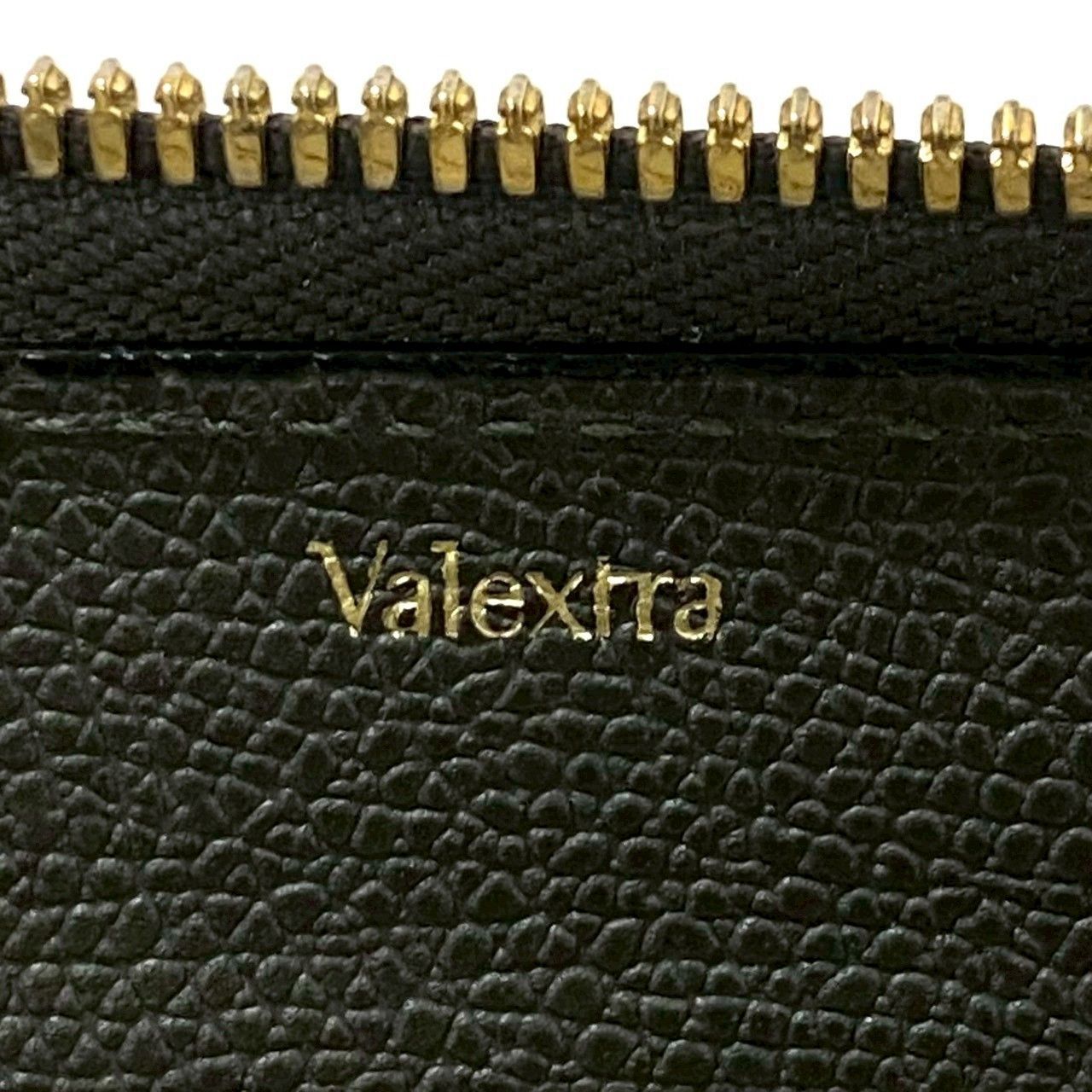 Valextra】ジップパース 12カード 長財布 ソフトカーフスキン レザー