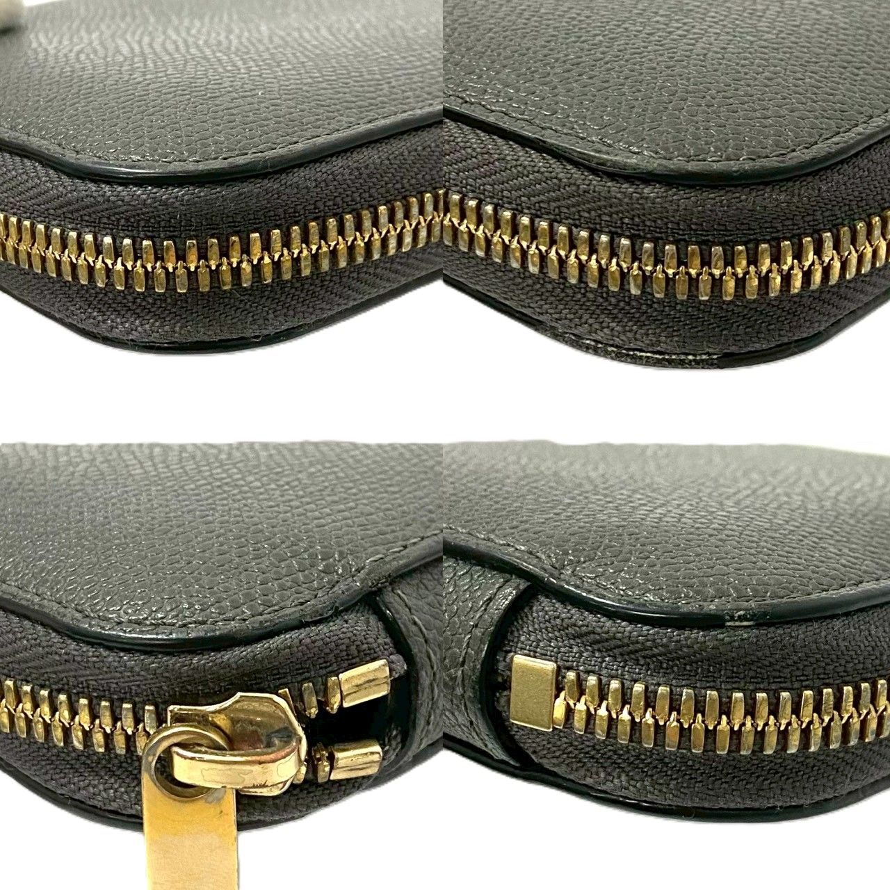 Valextra】ジップパース 12カード 長財布 ソフトカーフスキン レザー