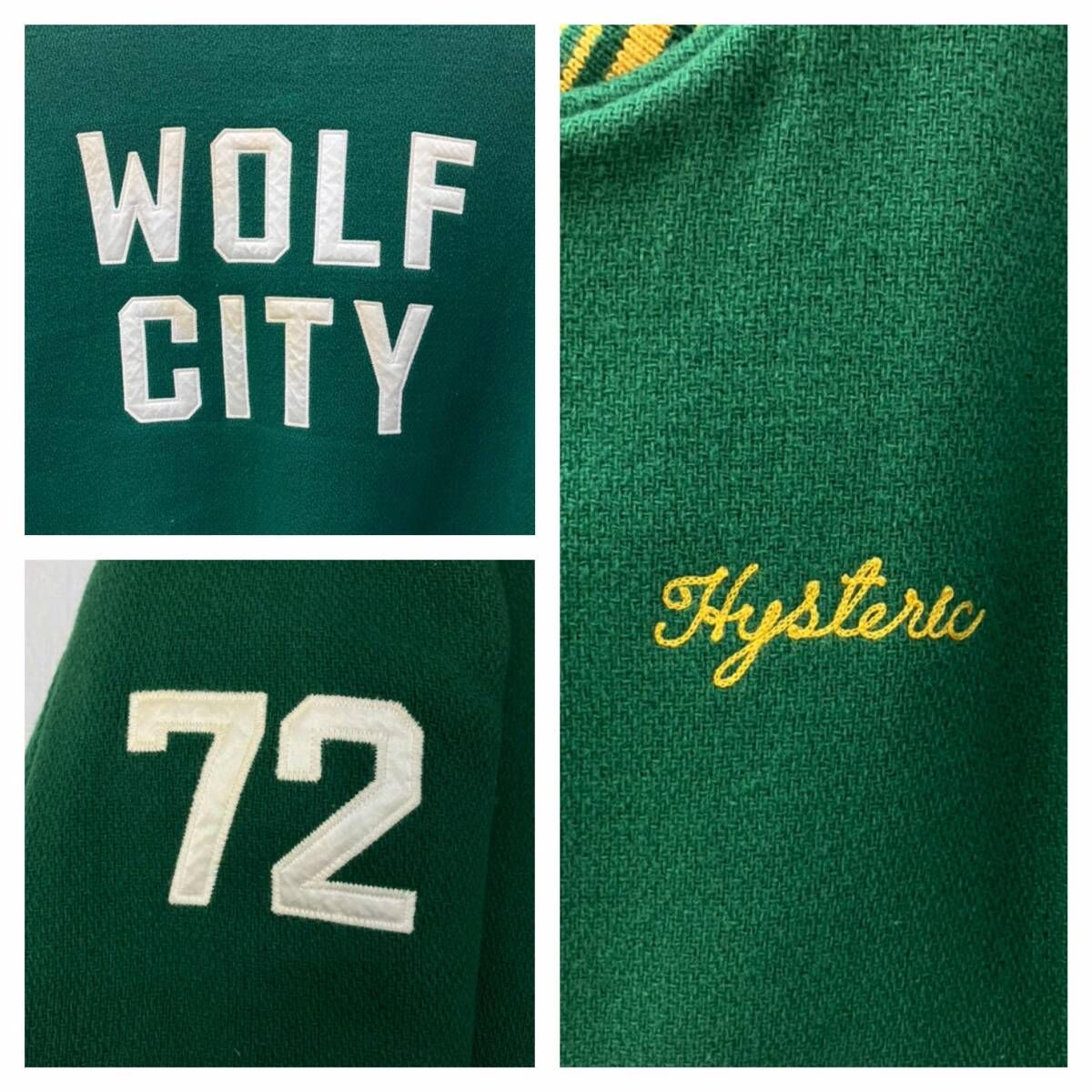 00S] HYSTERIC GLAMOUR ヒステリックグラマー WOLF CITY ウルフシティ