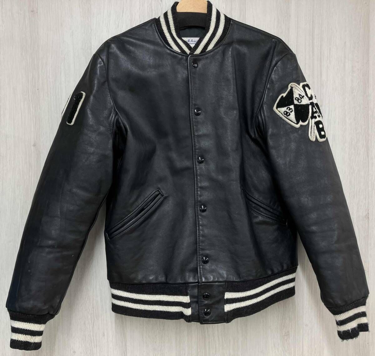 Catch Ball USA製 ヴィンテージ オール レザー スタジャン キャッチ