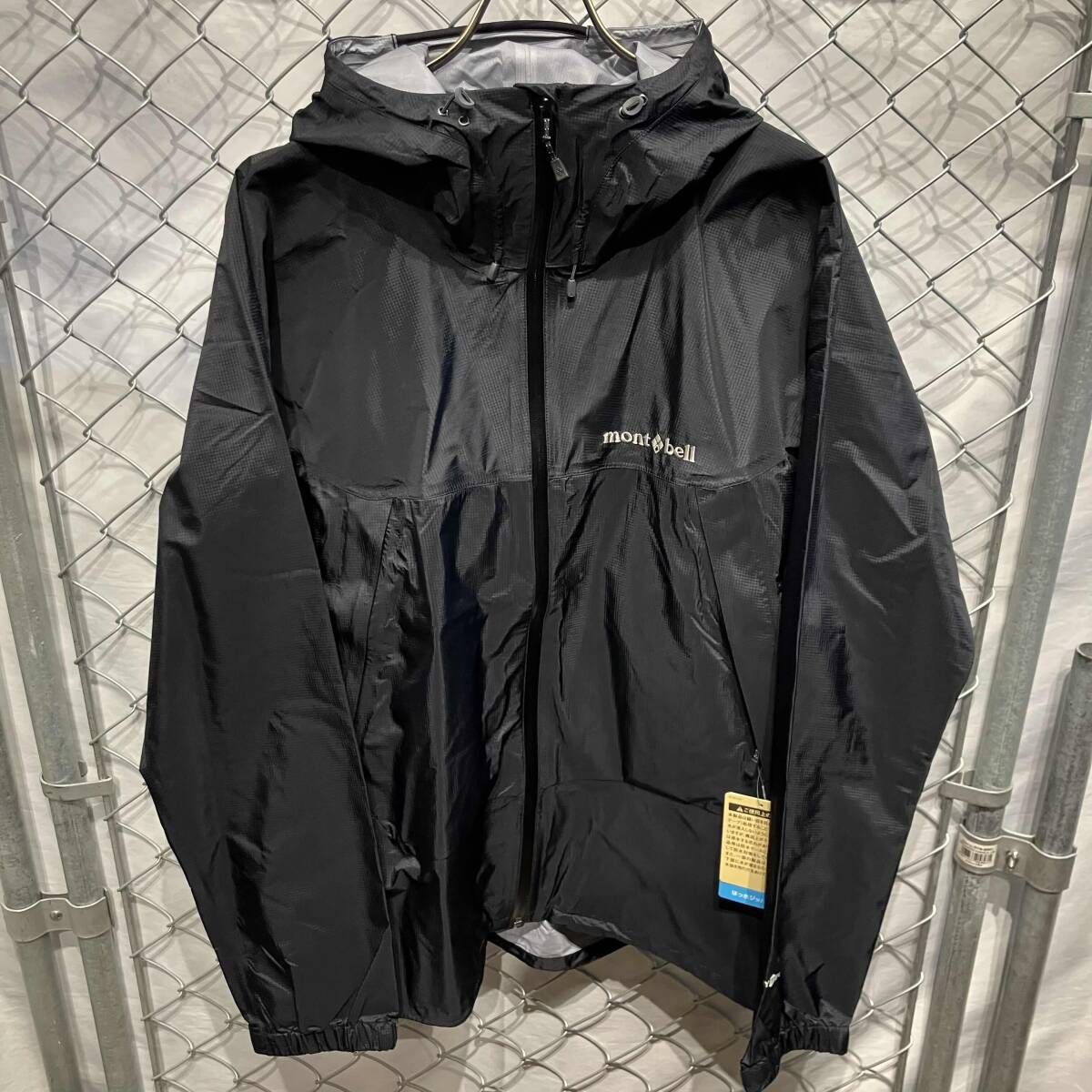 【タグ付き未使用】モンベル　レイントレッカー　ブラック　XL レイントレッカー ジャケット Men's｜モンベル