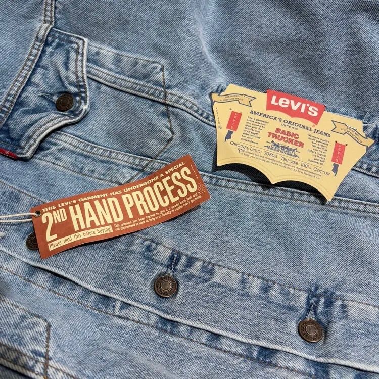 90s LEVI'S / ユーロリーバイス 70503 チュニジア製 デニムトラッカー