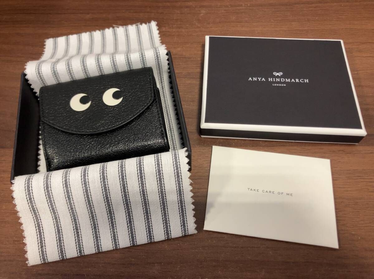 ANYA HINDMARCH アニヤ・ハインドマーチ 三つ折り財布 Mini Trifold