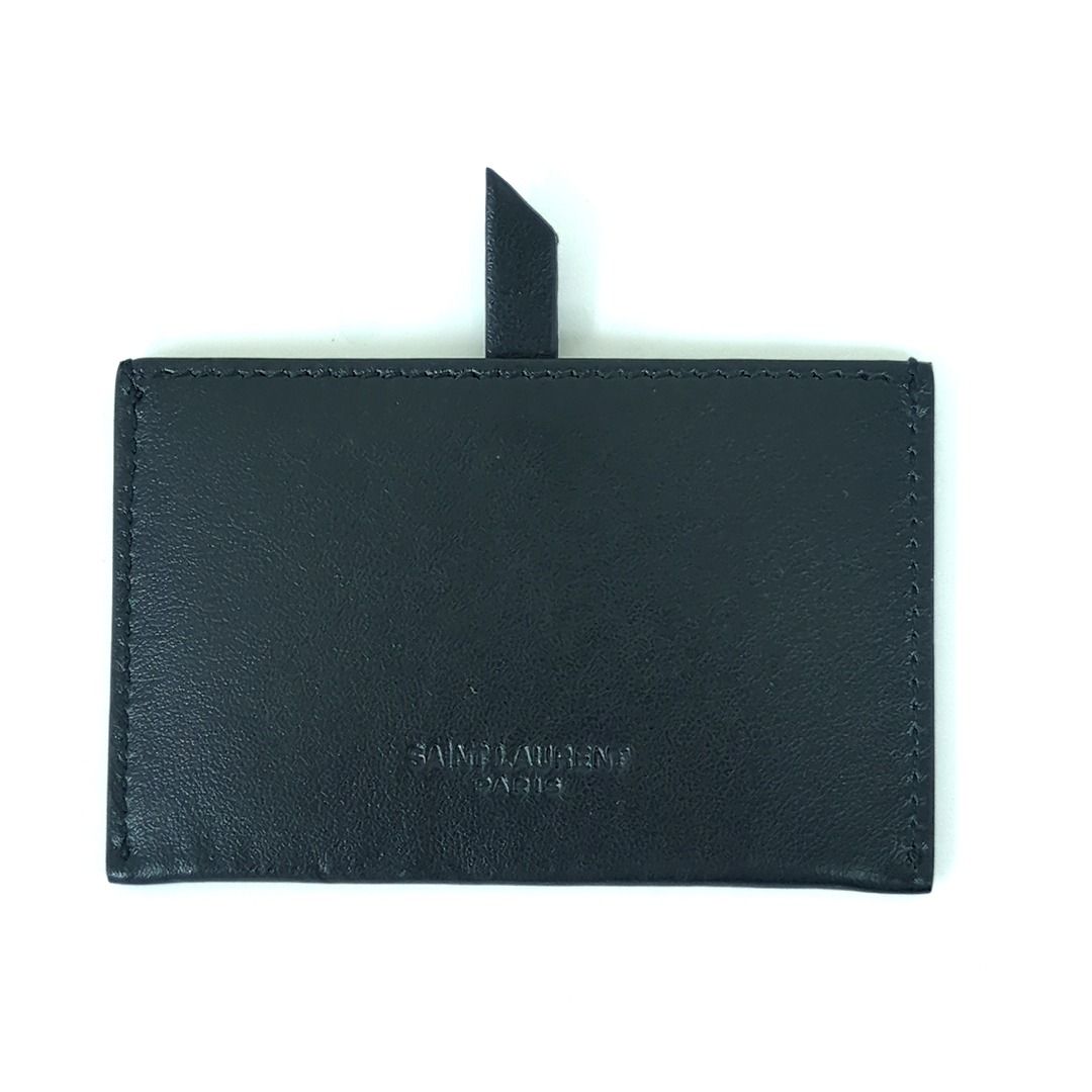 SAINT LAURENT サンローラン パリ レザーポケットコンパクトミラー SAINT LAURENT サンローラン パリ レザーポケットコンパクトミラー