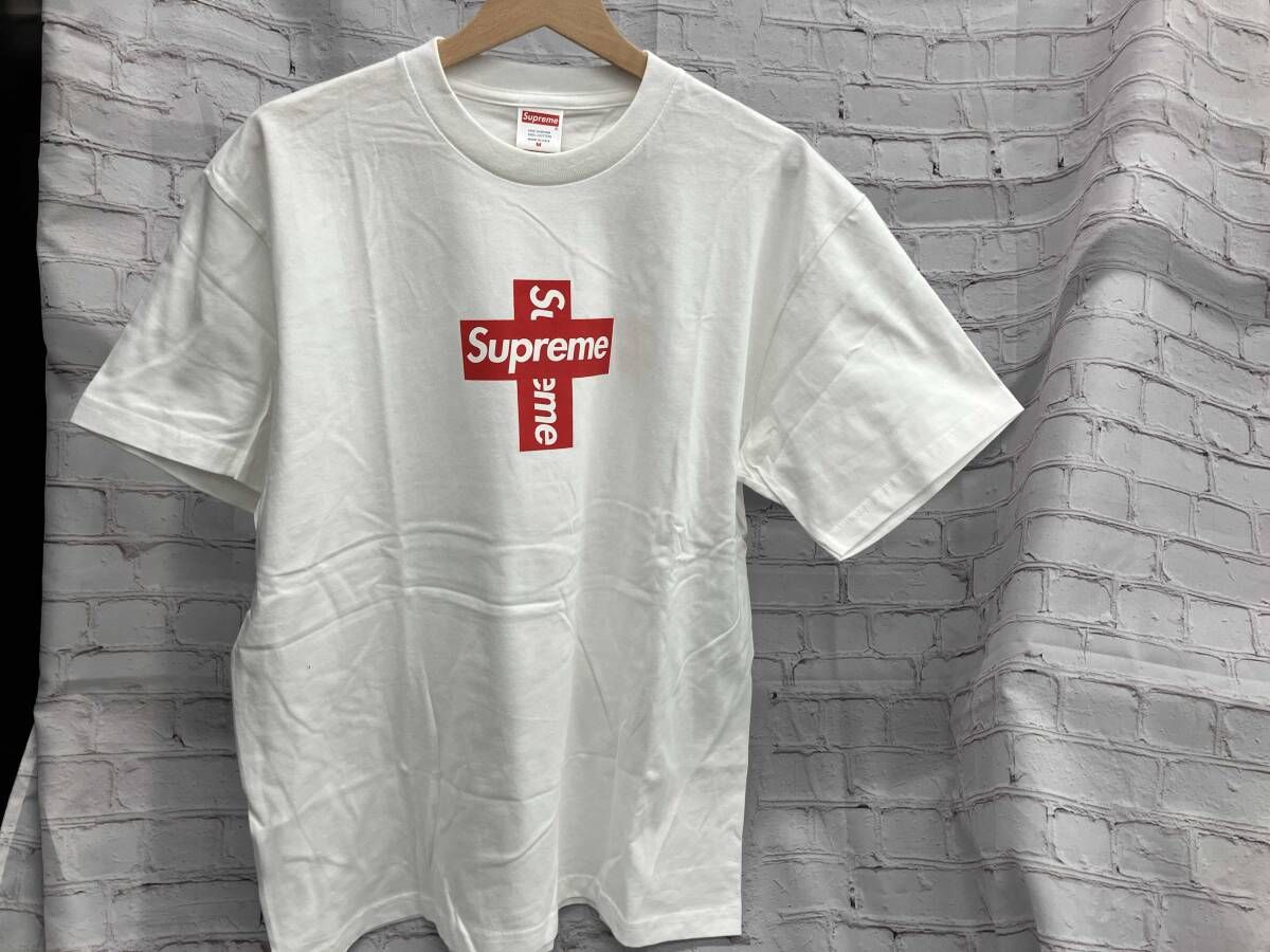 Supreme cross box logo tee - メルカリ