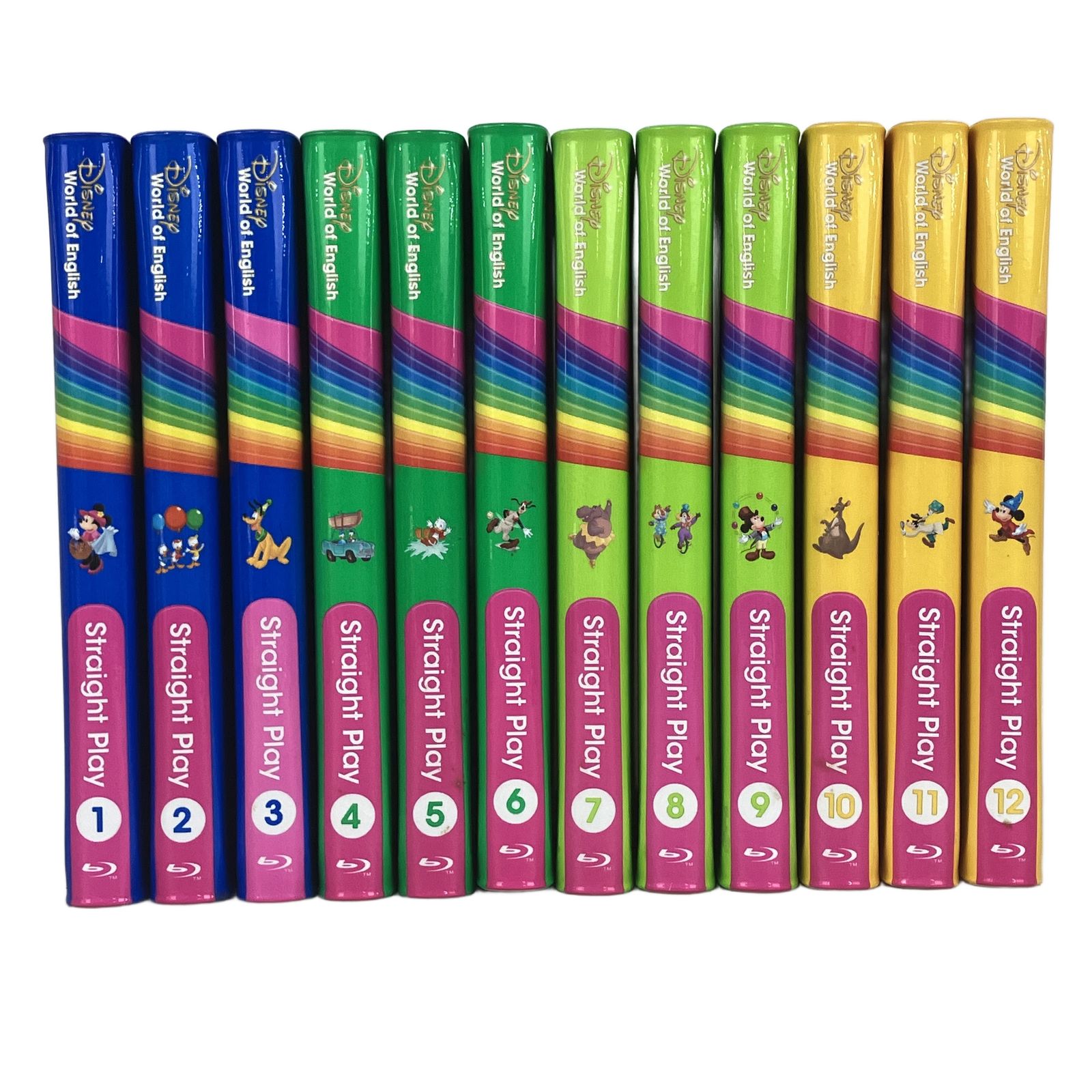 DWE ストレートプレイ Blu-ray版 2019年頃 ディズニー英語システム