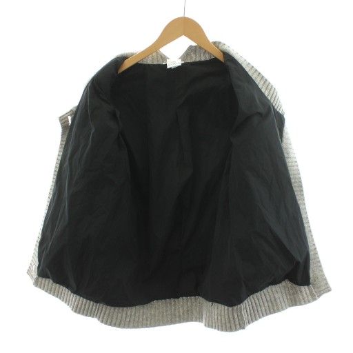 クロエ CHLOE ニットジャケット ウール XS グレー /AN35 - メルカリ