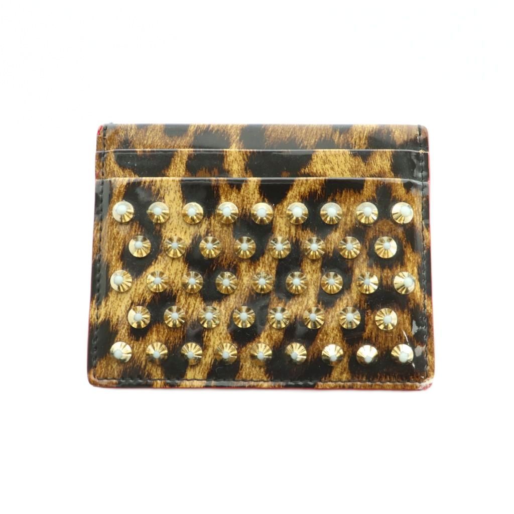 クリスチャンルブタン Christian louboutin カードケース ロック