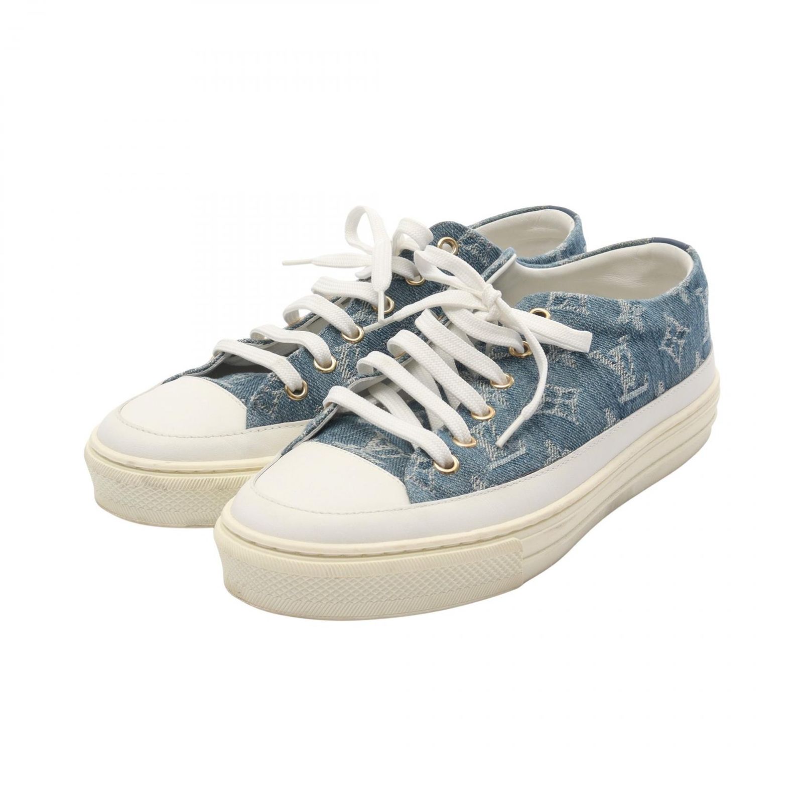 ルイ・ヴィトン LOUIS VUITTON スニーカー ステラーライン デニム