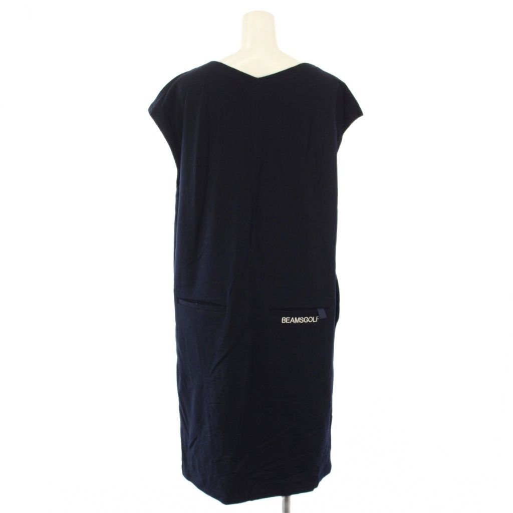 ビームスゴルフ BEAMS GOLF ゴルフウェア ワンピース Vネック フレンチ