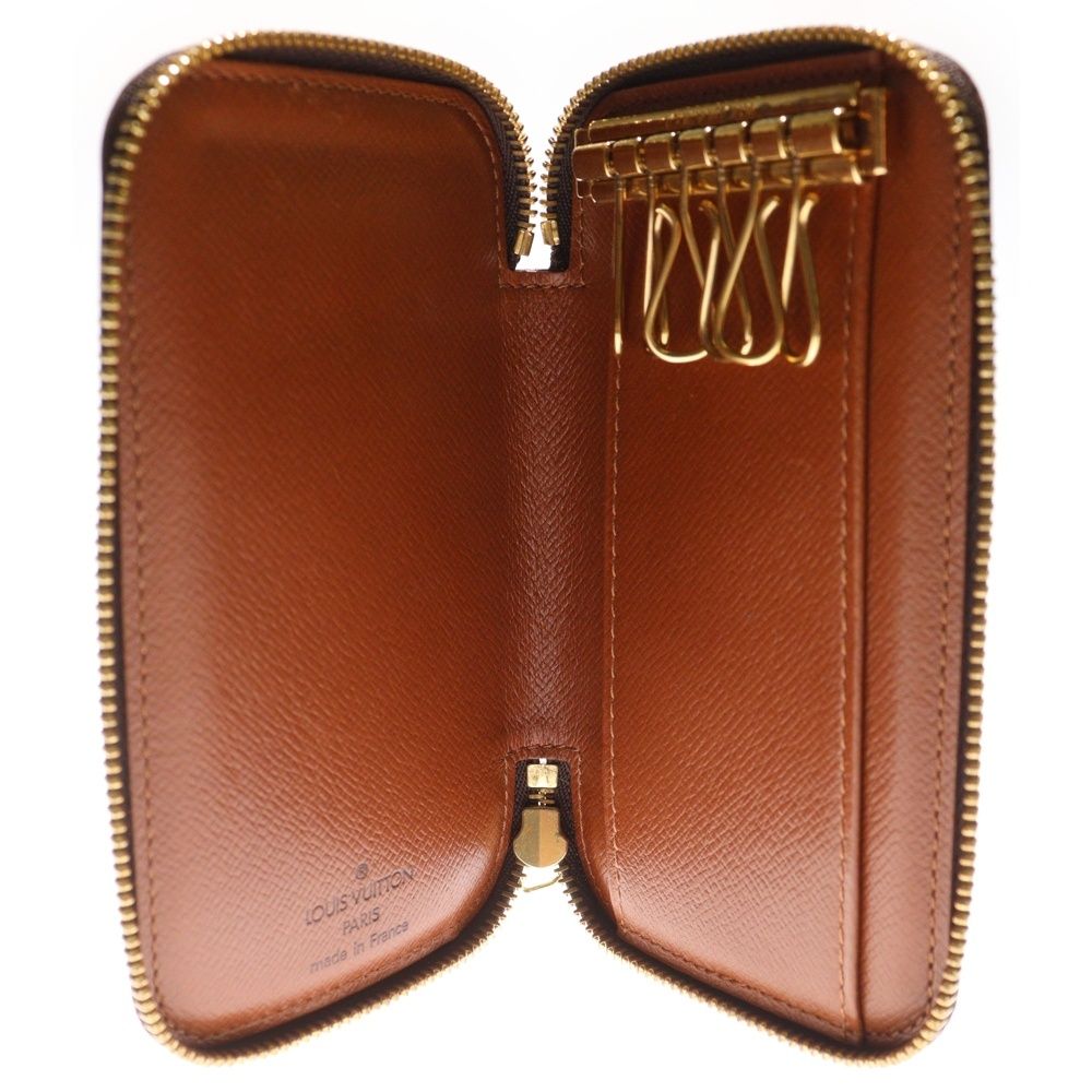 LOUIS VUITTON (ルイヴィトン) モノグラム ポシェット6クレ レザーキー
