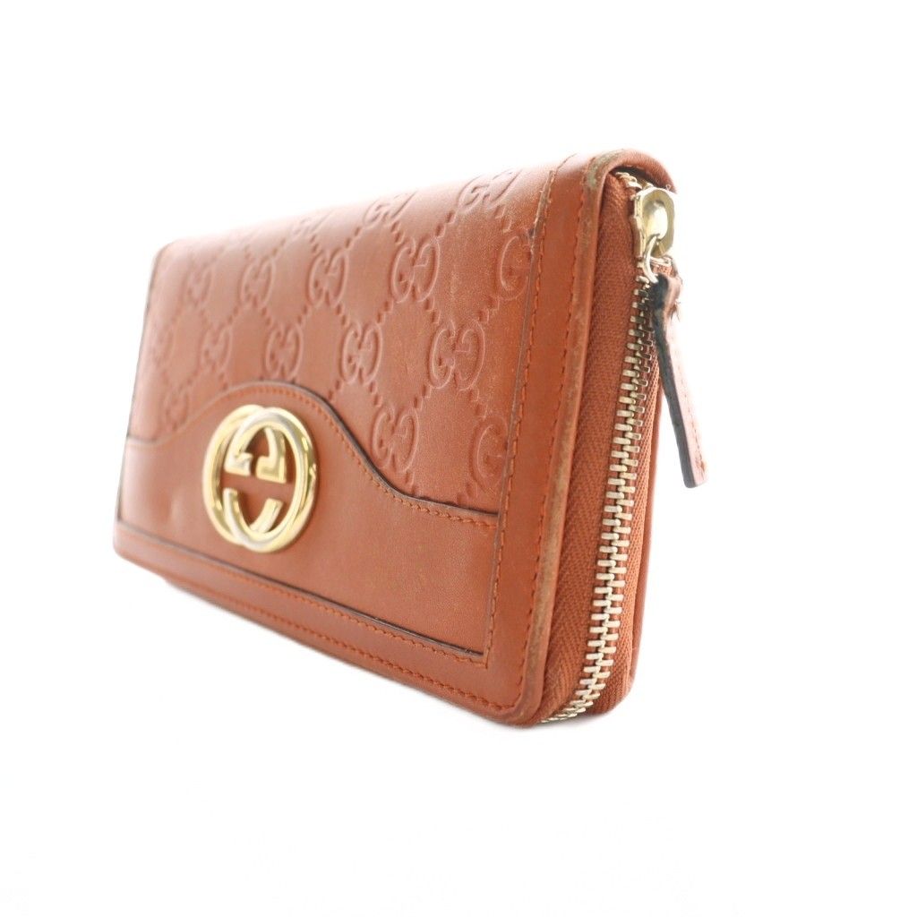 グッチ GUCCI スーキー SUKEY インターロッキングG 長財布 レザー GG