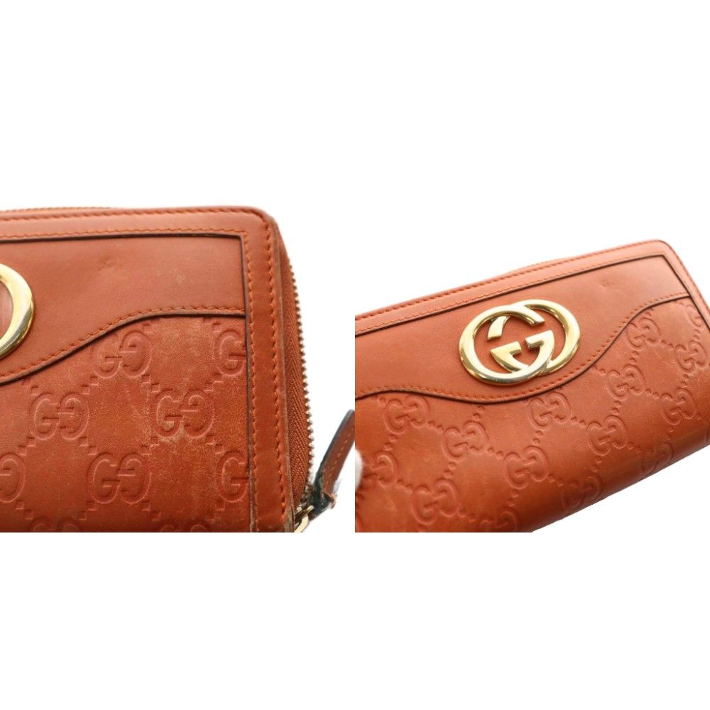 グッチ GUCCI スーキー SUKEY インターロッキングG 長財布 レザー GG