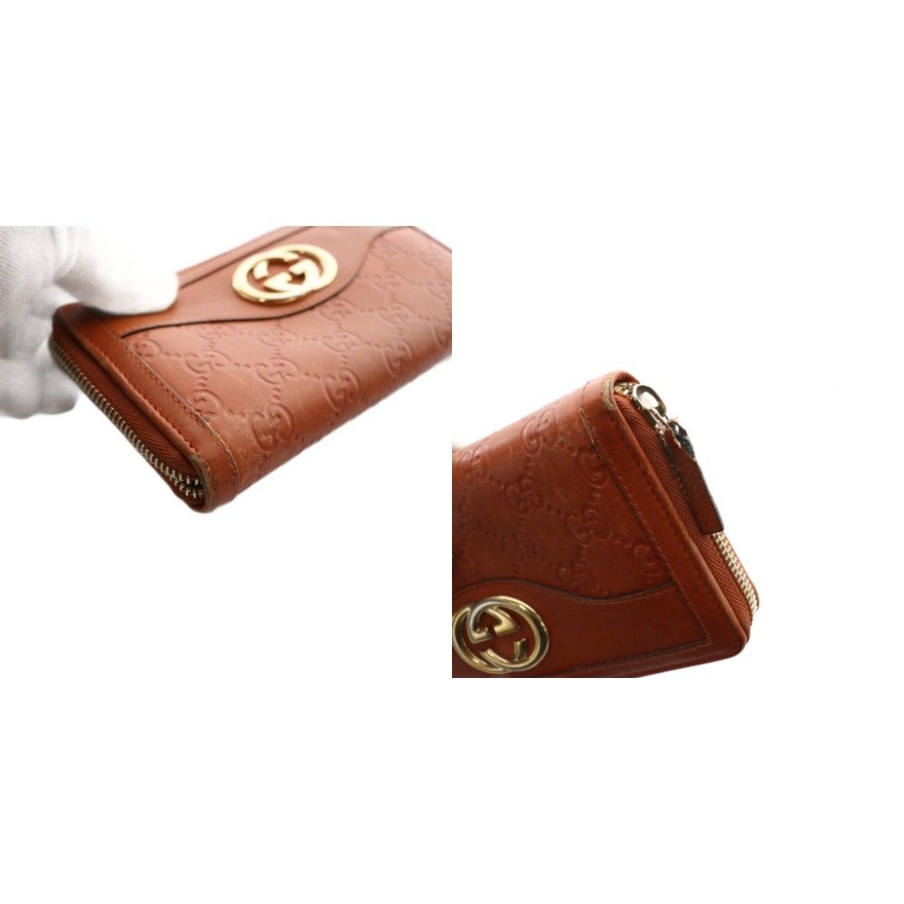グッチ GUCCI スーキー SUKEY インターロッキングG 長財布 レザー GG