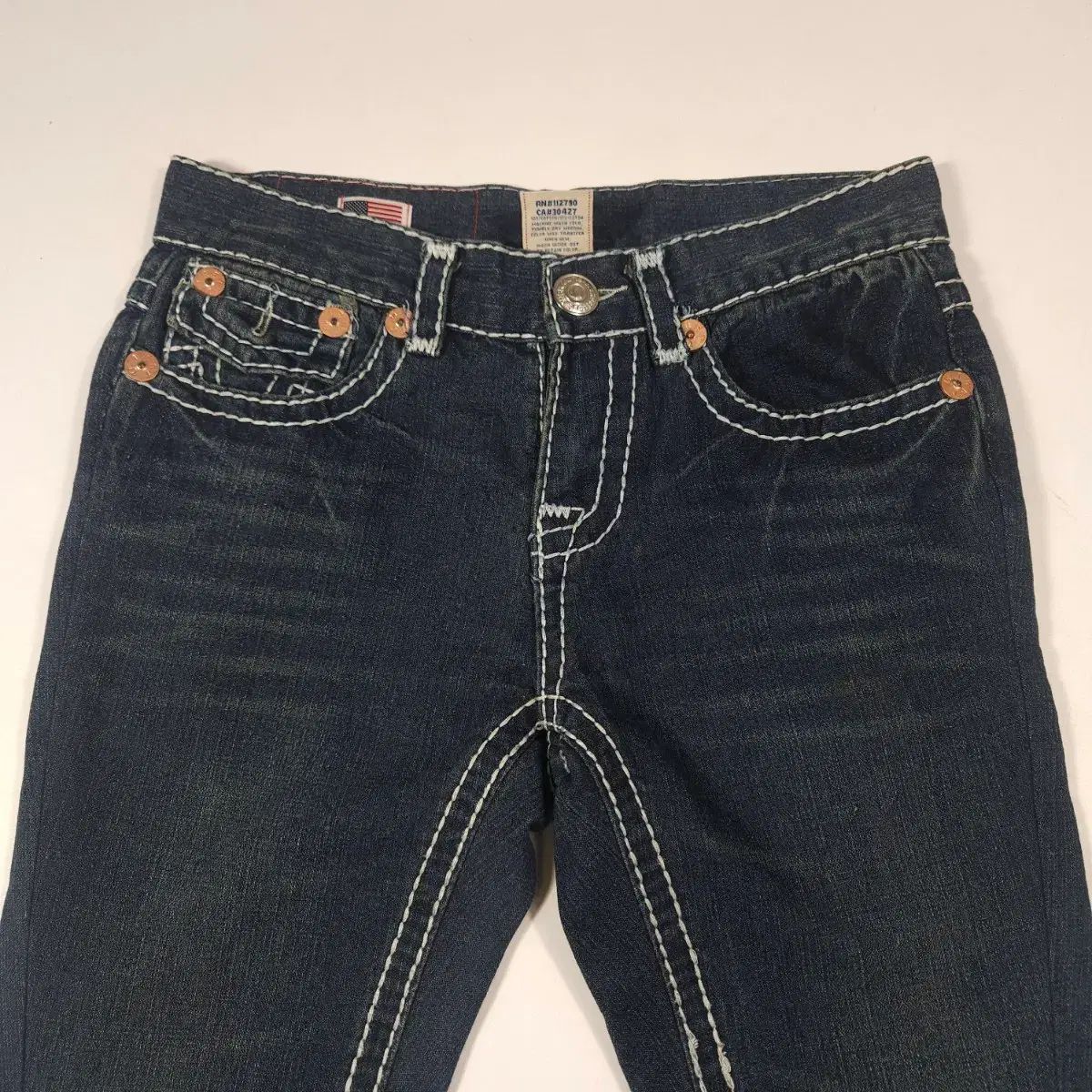 トゥルーレリジョン ブーツカット デニムパンツ 30x33 - メルカリ