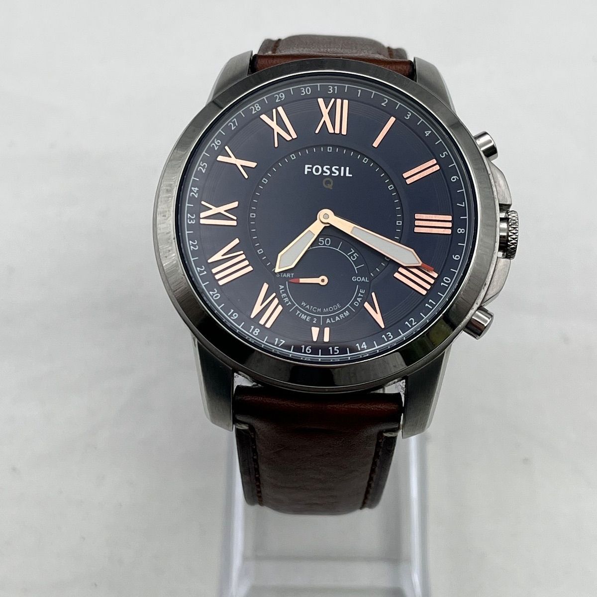 ▽不動品 FOSSIL フォッシル Q Grant ハイブリットスマートウォッチ 