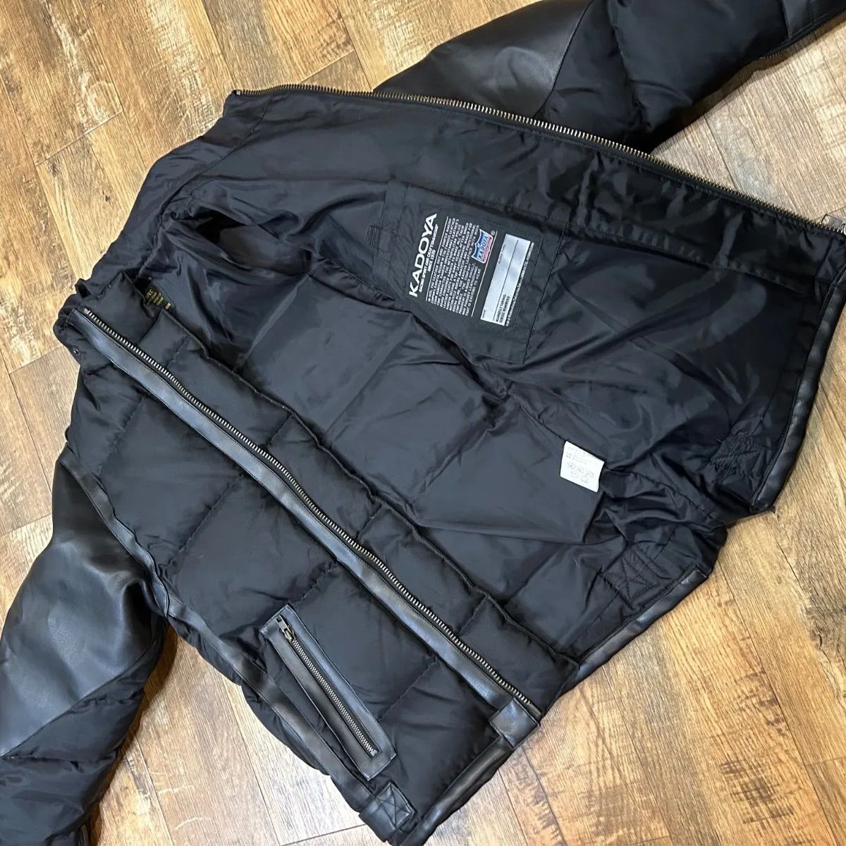 M.I.R SPEC / KADOYA ダウンレザージャケット 革ジャン ダウン レザージャケット｜カドヤ公式オンラインショップ｜DH