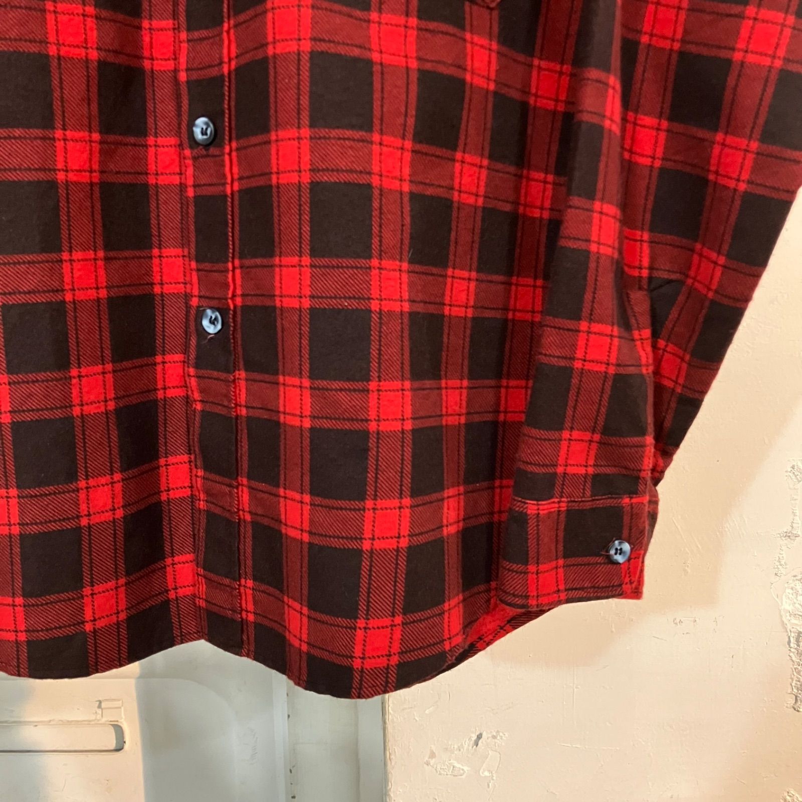 70s SEARS FIELDMASTER / シアーズ ブロックチェック プリント