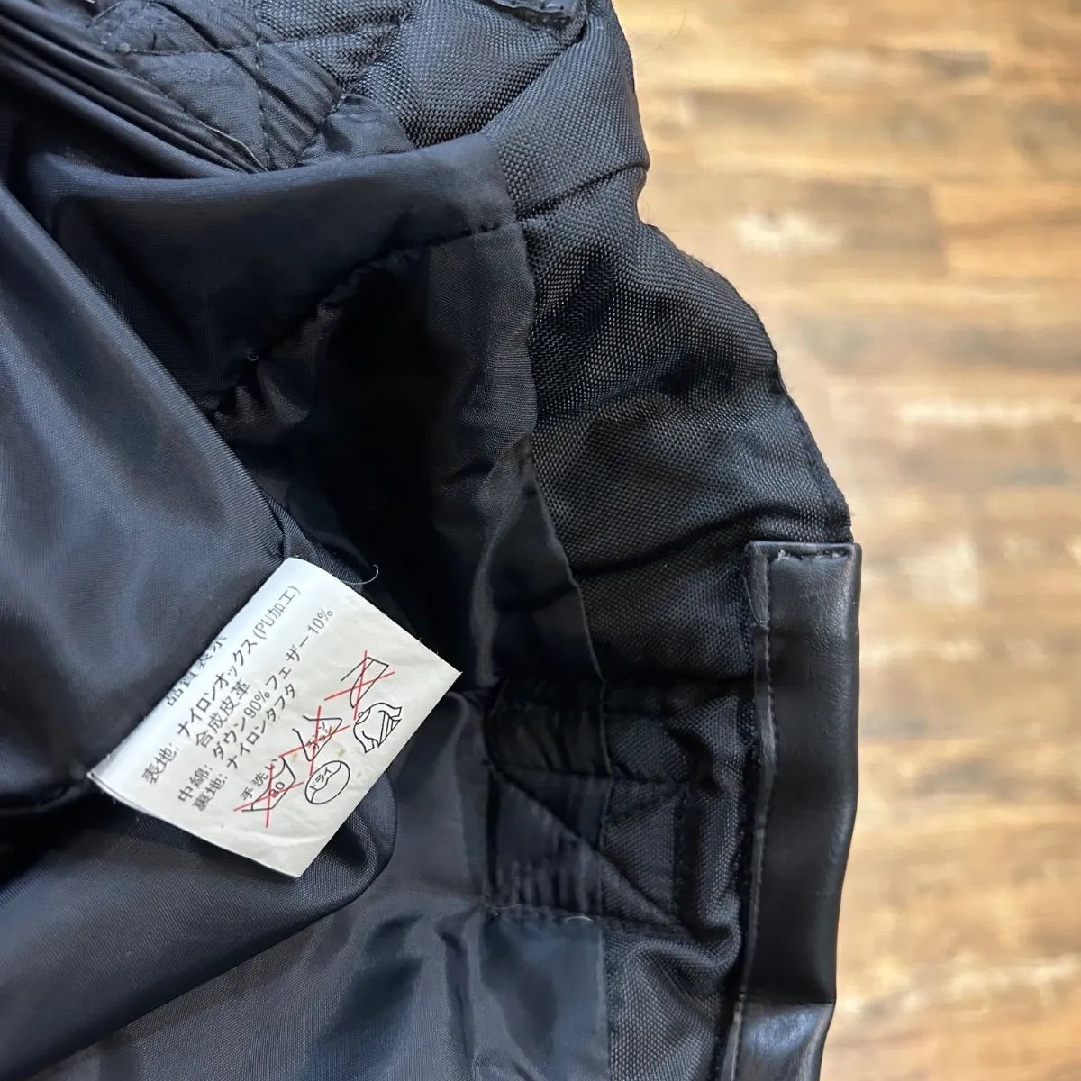 KADOYAカドヤ M.I.R SPEC ダウンジャケット サイズL KADOYA M.I.R SPEC カドヤ 切替 ダウンジャケット - メルカリ