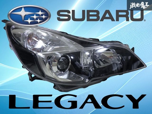 点灯確認済/レンズ綺麗】スバル純正 BR9 BM9 レガシィ 後期 HID ヘッド