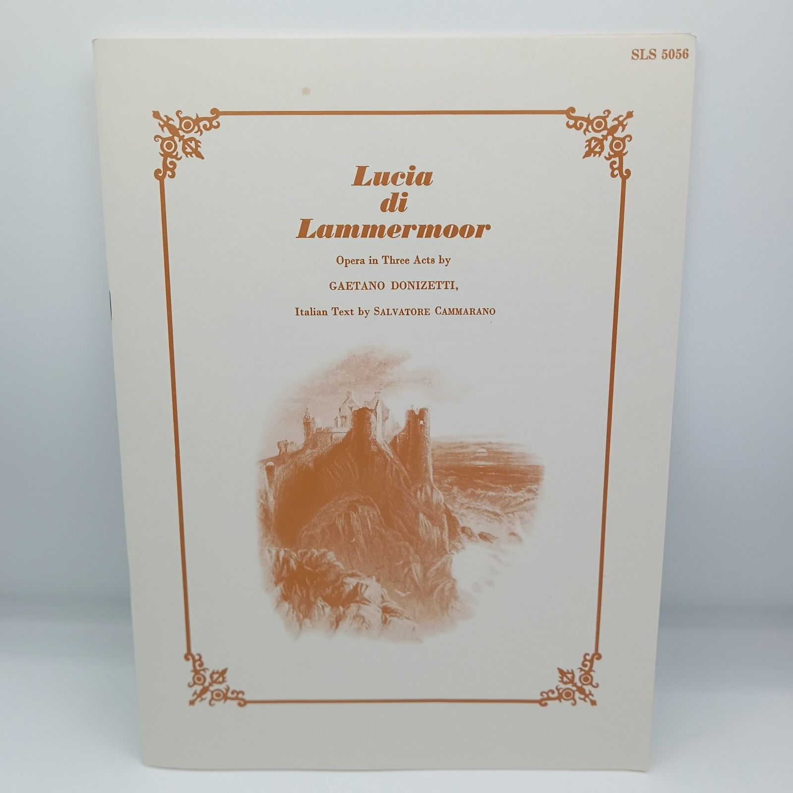 ☆英盤/モノクロ切手ラベル◇マリア・カラス / ドニゼッティ: 歌劇