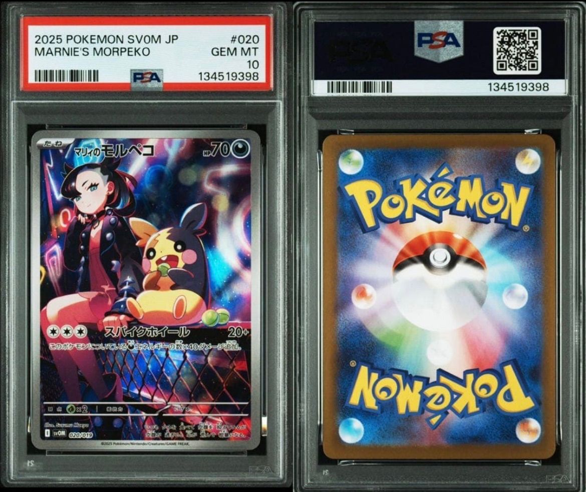 ⭐️【PSA10】マリィのモルペコ スターターセットex ポケモンカード