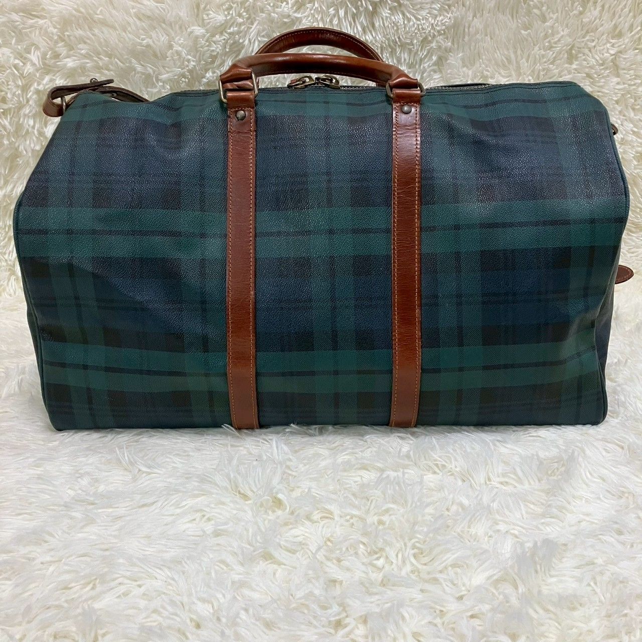 ポロラルフローレン ボストンバッグ 2way 2024 ラージサイズ グリーン