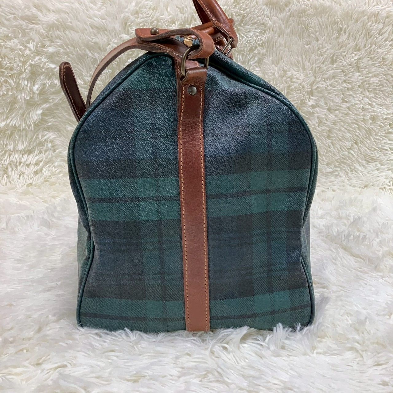 ポロラルフローレン ボストンバッグ 2way ラージサイズ グリーン