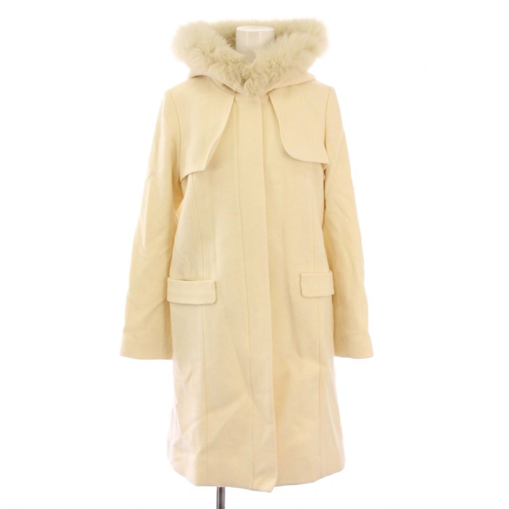 ノエラ Noela ロングコート アウター フォックスファー 装飾 ワン