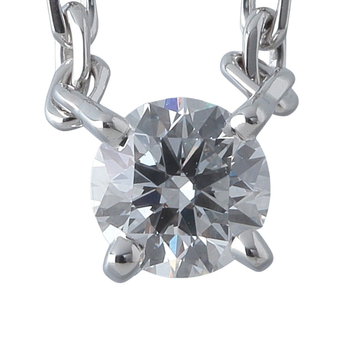 カルティエ ラブサポート ソリテール ダイヤ ネックレス 0.24ct E-VS1