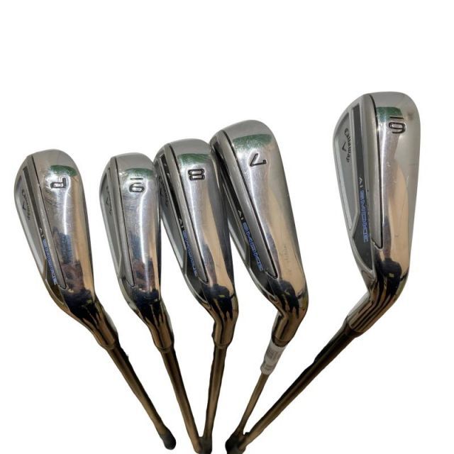 中古】 キャロウェイ PARADYM Ai SMOKE 5S アイアンセット IR TENSEI