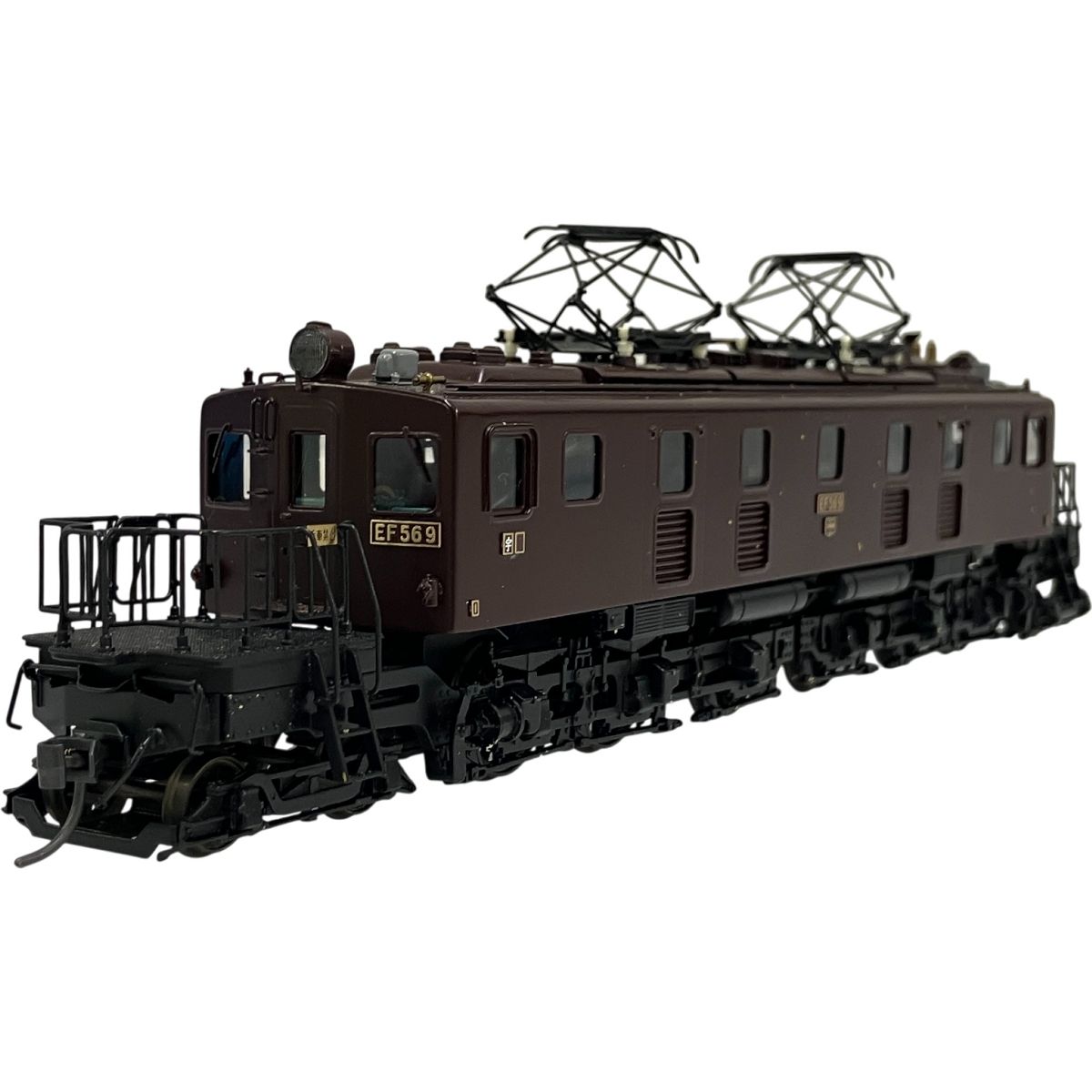 HOゲージ 電気機関車 ダークブラウン Amazon | 天賞堂 HOゲージ 52022 EH10形 15号機 ぶどう色2号 高速試験