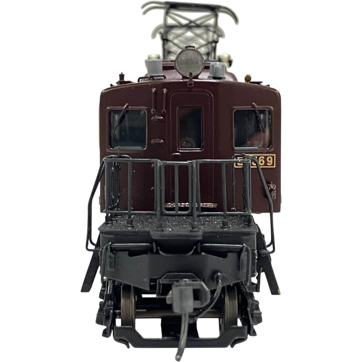 HOゲージ 電気機関車 ダークブラウン Amazon | 天賞堂 HOゲージ 52022 EH10形 15号機 ぶどう色2号 高速試験