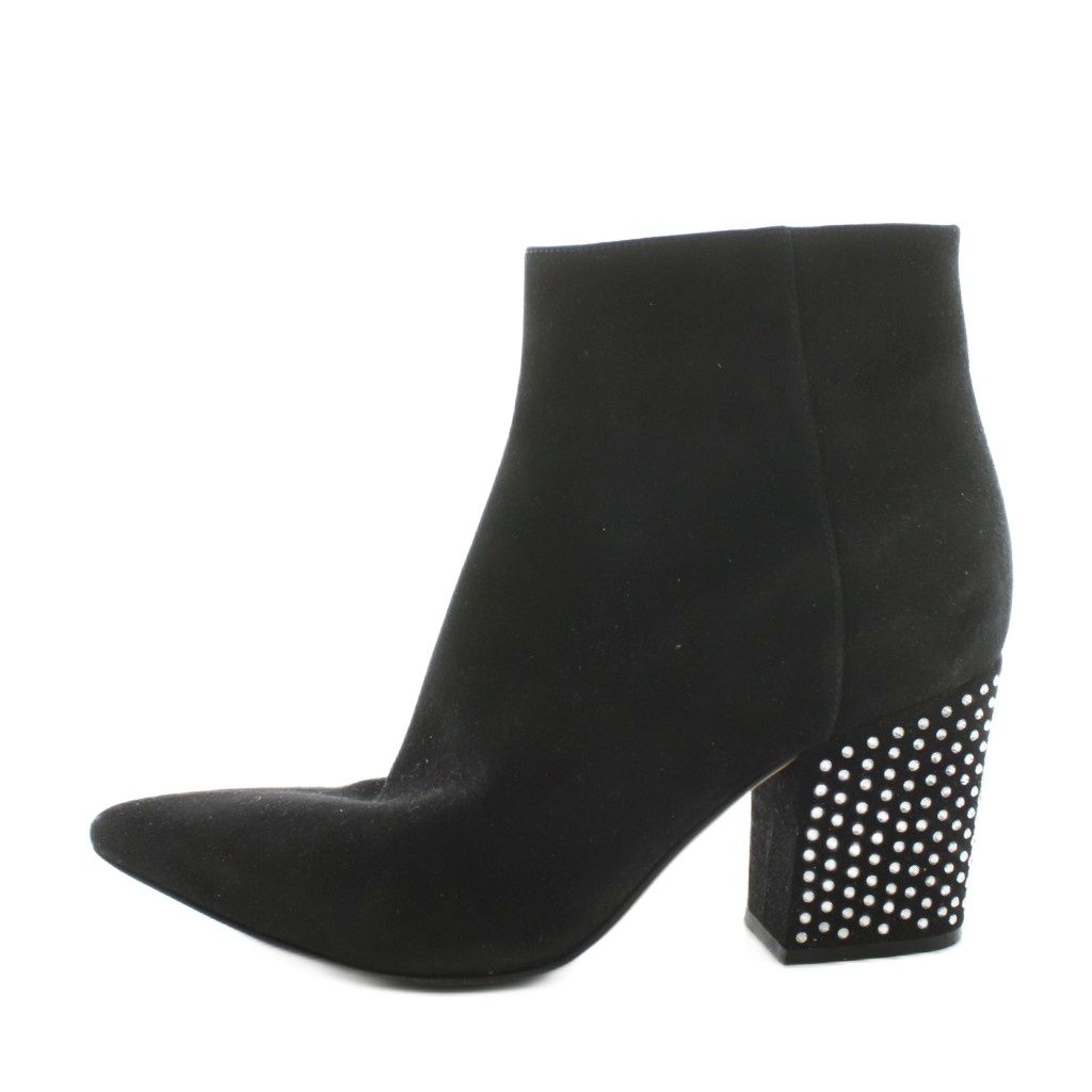 セルジオロッシ Sergio rossi ショートブーツ チャンキーヒール ポイン