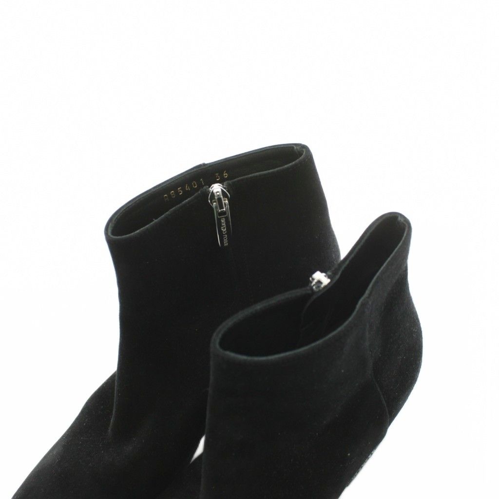 セルジオロッシ Sergio rossi ショートブーツ チャンキーヒール ポイン