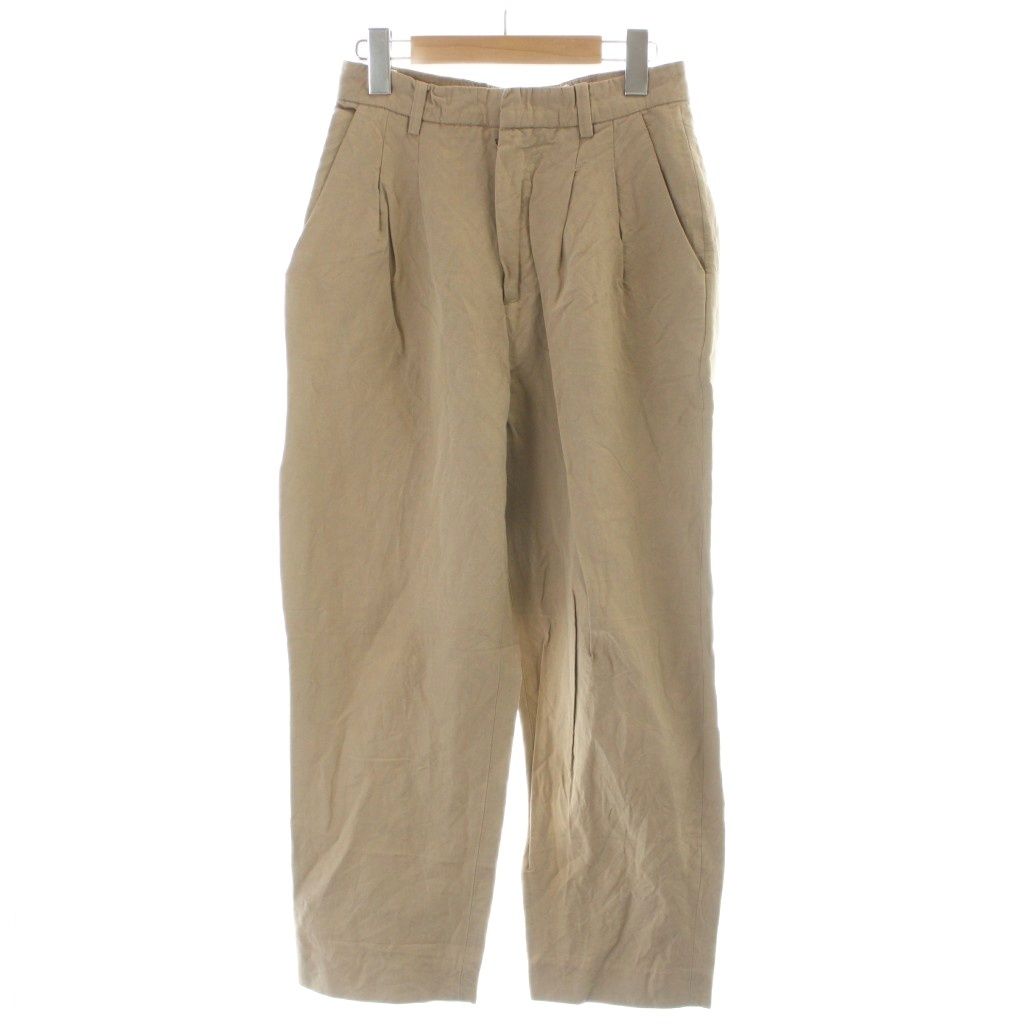 MARNI リネン　パンツ マルニ MARNI パンツ スラックス 麻 リネン 36 茶 ブラウン /AP - メルカリ
