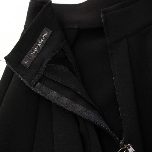 フォクシーニューヨーク FOXEY NEW YORK バックフレアスカート タック