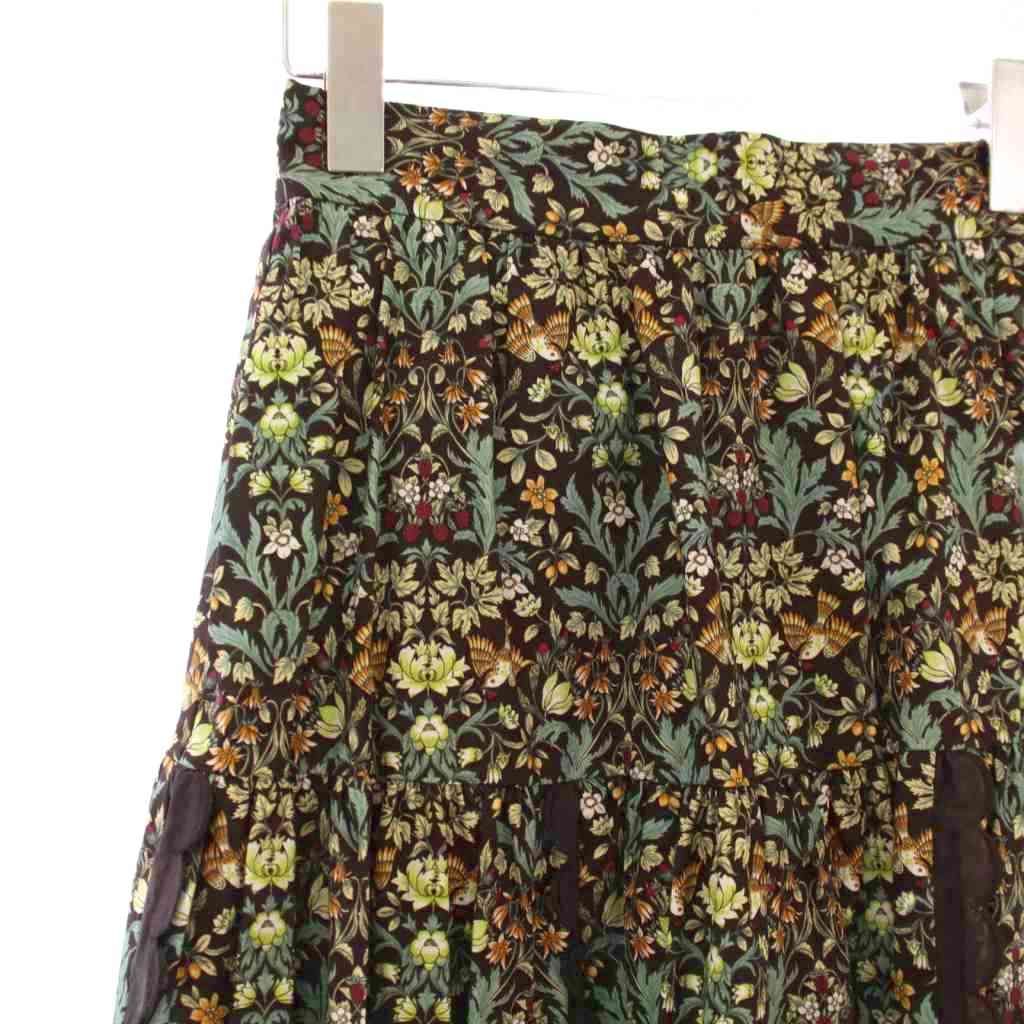 seventenby mihokawahitoウールハイウェストフレアキュロット seventenby mihokawahitoウールハイウェストフレアキュロット セブン