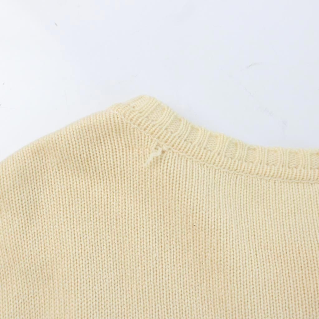 フォクシー FOXEY カーディガン カシミヤ 38 アイボリー /AP - メルカリ