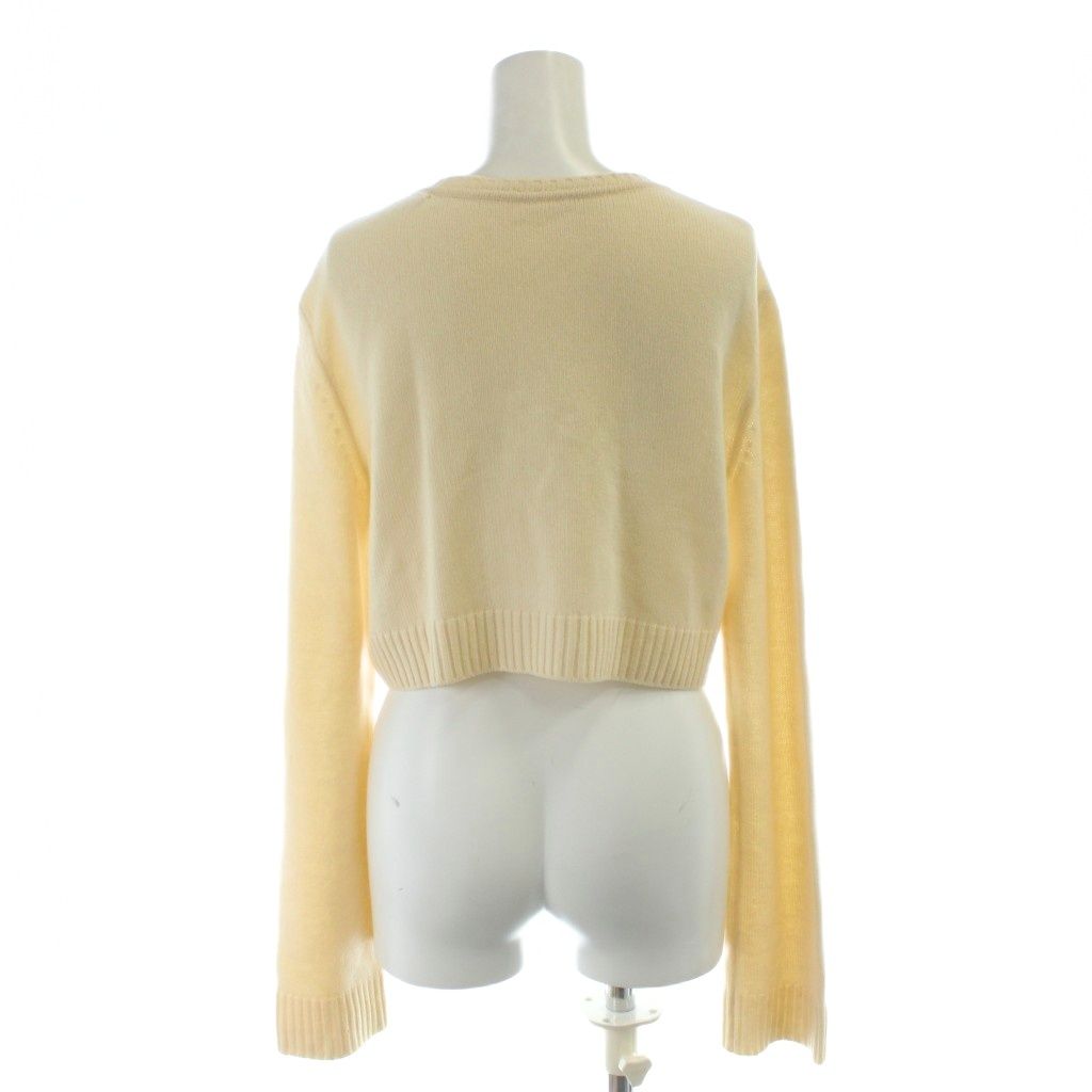 フォクシー FOXEY カーディガン カシミヤ 38 アイボリー /AP - メルカリ