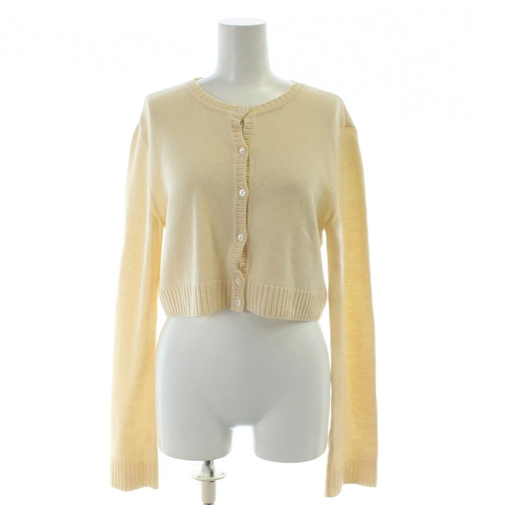 フォクシー FOXEY カーディガン カシミヤ 38 アイボリー /AP - メルカリ