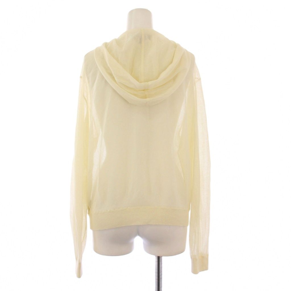 Theory　シアー　ジップパーカー セオリー Theory 25SS Sheer Crepe Zip Up Hoodie シアークレープ