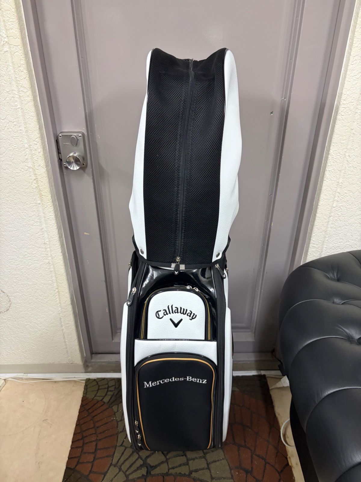 新品限定Callaway Mercedes-Benz コラボキャディバッグ Callaway キャロウェイ メルセデス・ベンツ コラボ キャディバッグ