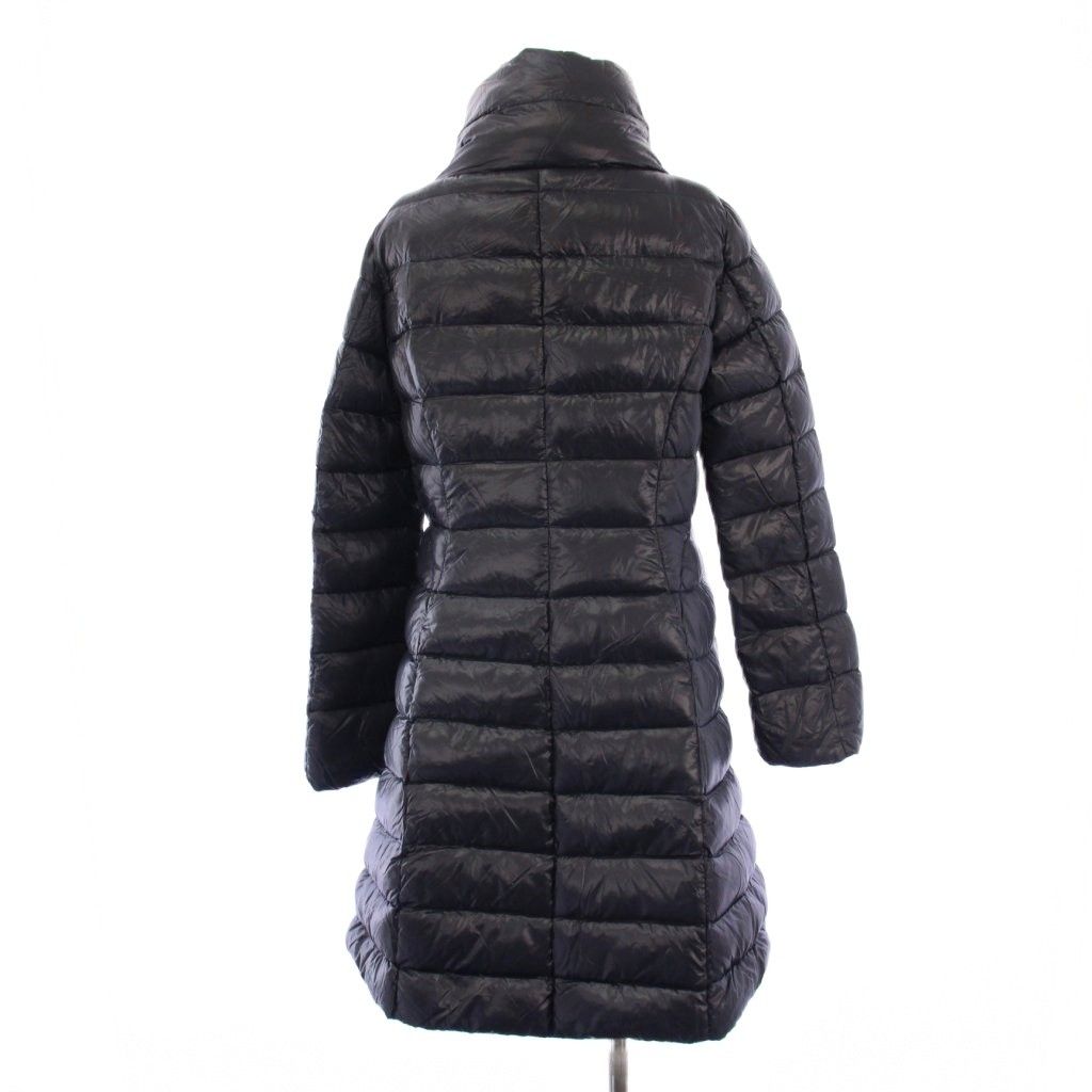 ヘルノ コート スタンドカラー ダブルファスナー イタリア製 プレート 42 ヘルノ HERNO ダウンコート スタンドカラー アウター ミドル丈 ワン