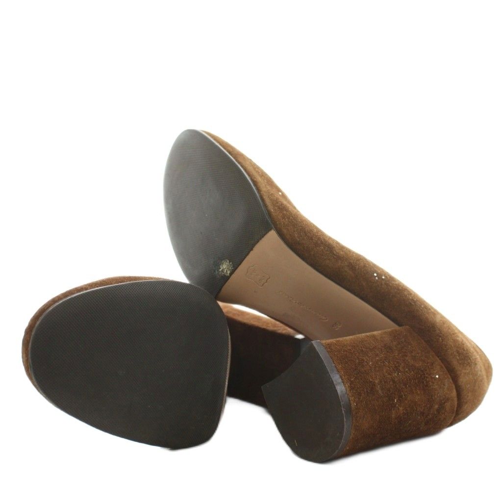 ジャンヴィトロッシ Gianvito Rossi パンプス チャンキーヒール