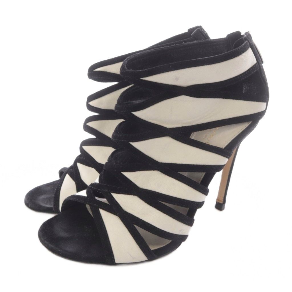 ジャンヴィトロッシ Gianvito Rossi サンダル ピンヒール スエード